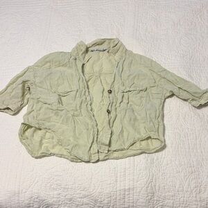 Zara Kids Light Green Shirt